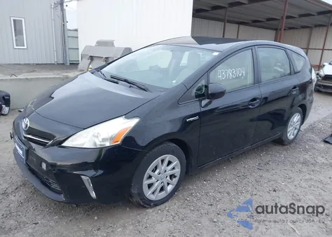 2013 Toyota Prius V Three из США, поврежденный, VIN JTDZN3EU4D3218498